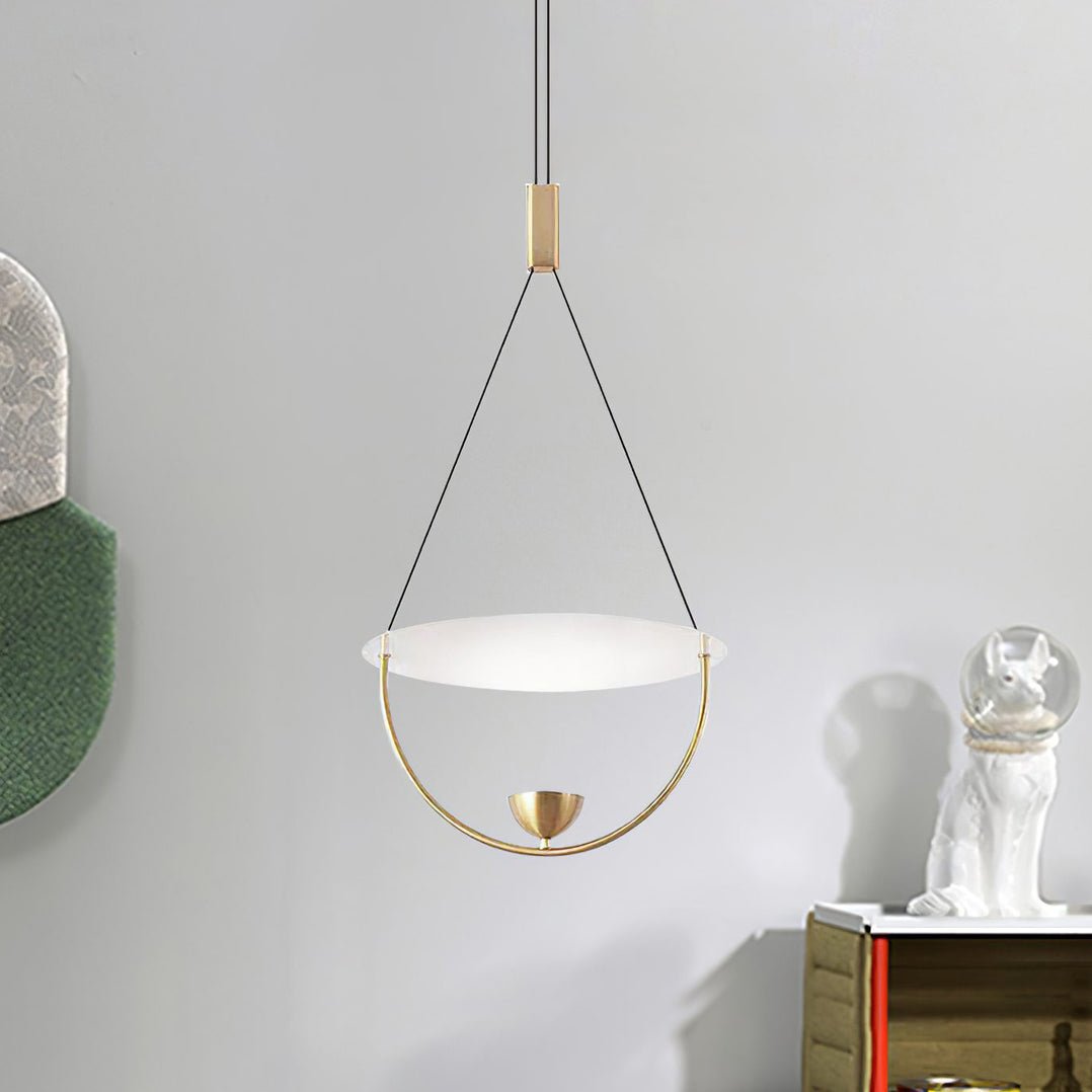 Vecaros Modern Minimalist Disc Pendant Lamp