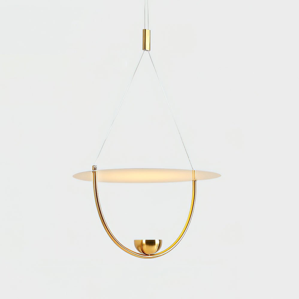 Vecaros Modern Minimalist Disc Pendant Lamp