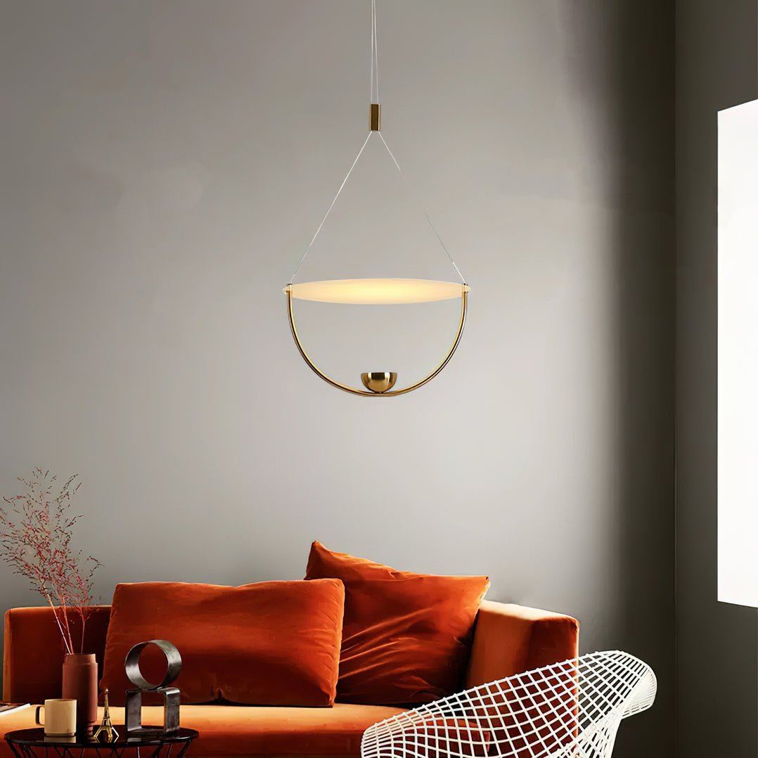 Vecaros Modern Minimalist Disc Pendant Lamp