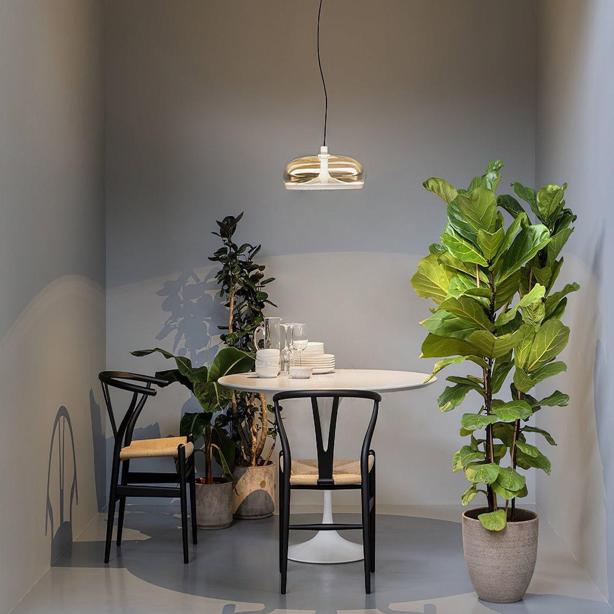 Cotalor Nordic Art LED Glass Pendant Lamp