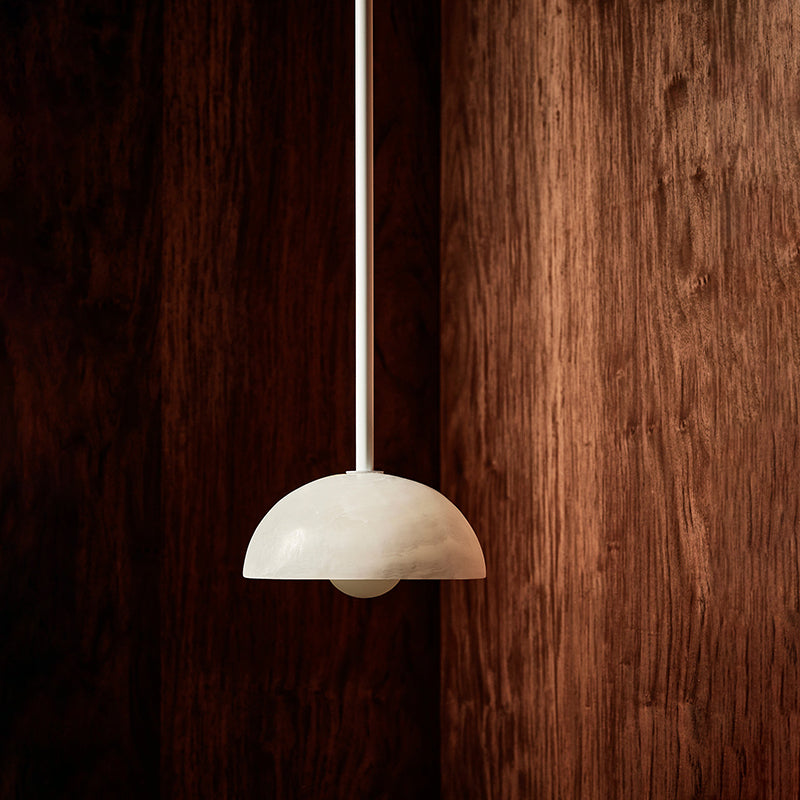Eronex Modern Minimalist Elegance Brass Glass Pendant Lamp