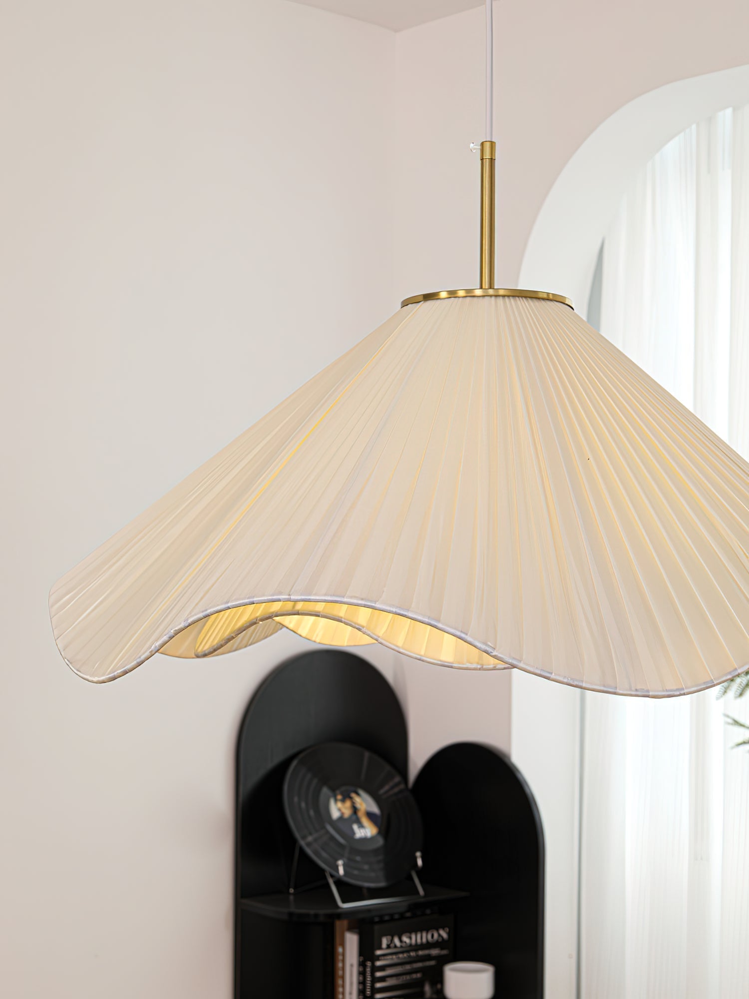 Drift Minimalist Fabric Pendant Light