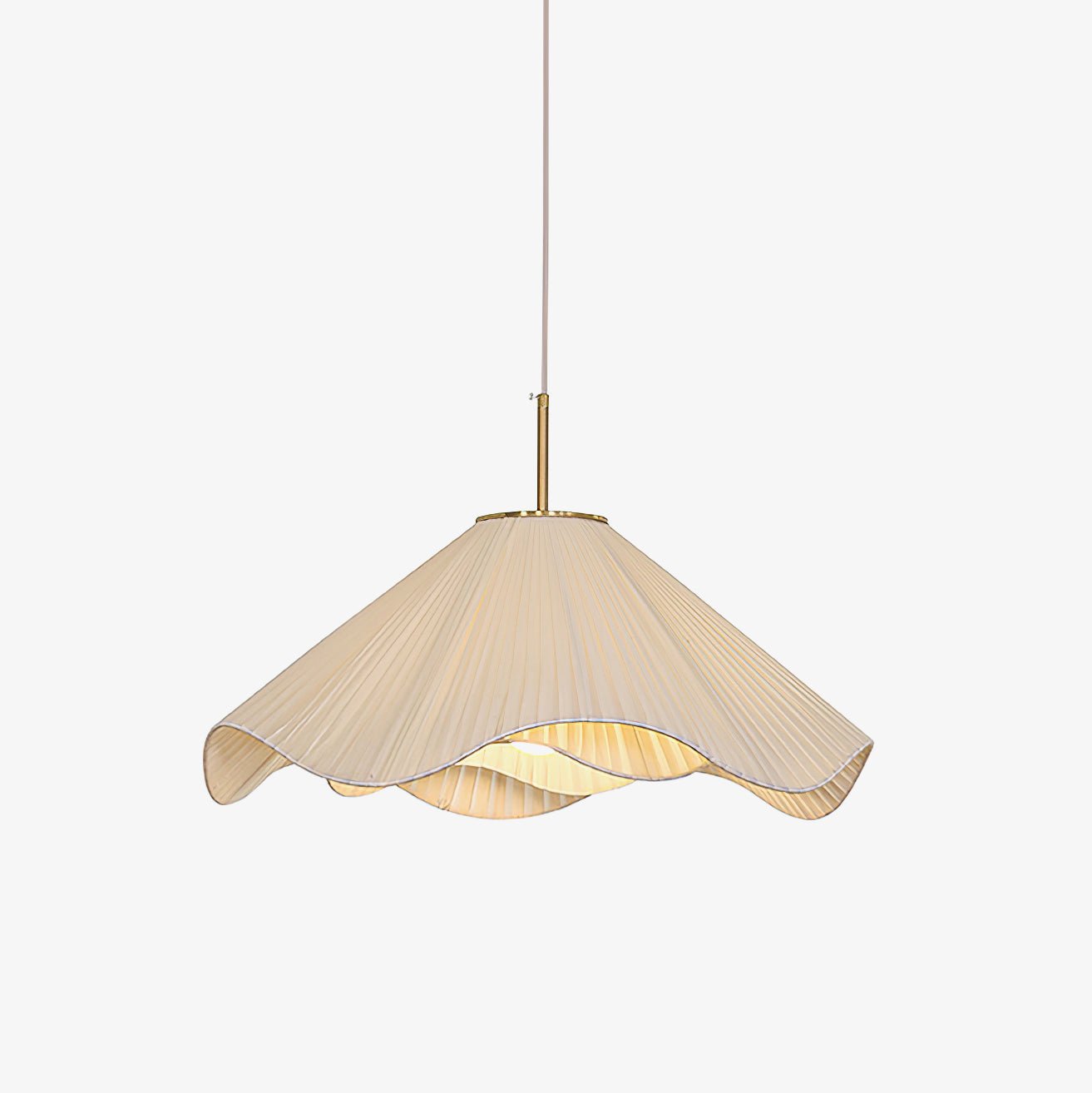 Drift Minimalist Fabric Pendant Light