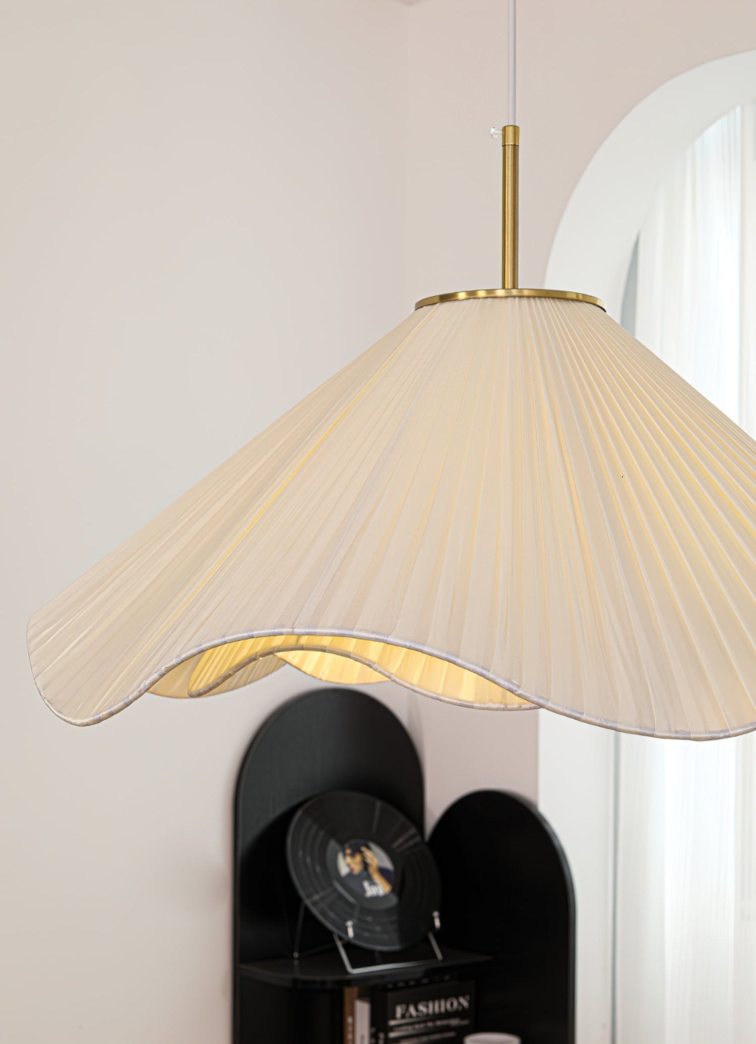 Drift Minimalist Fabric Pendant Light