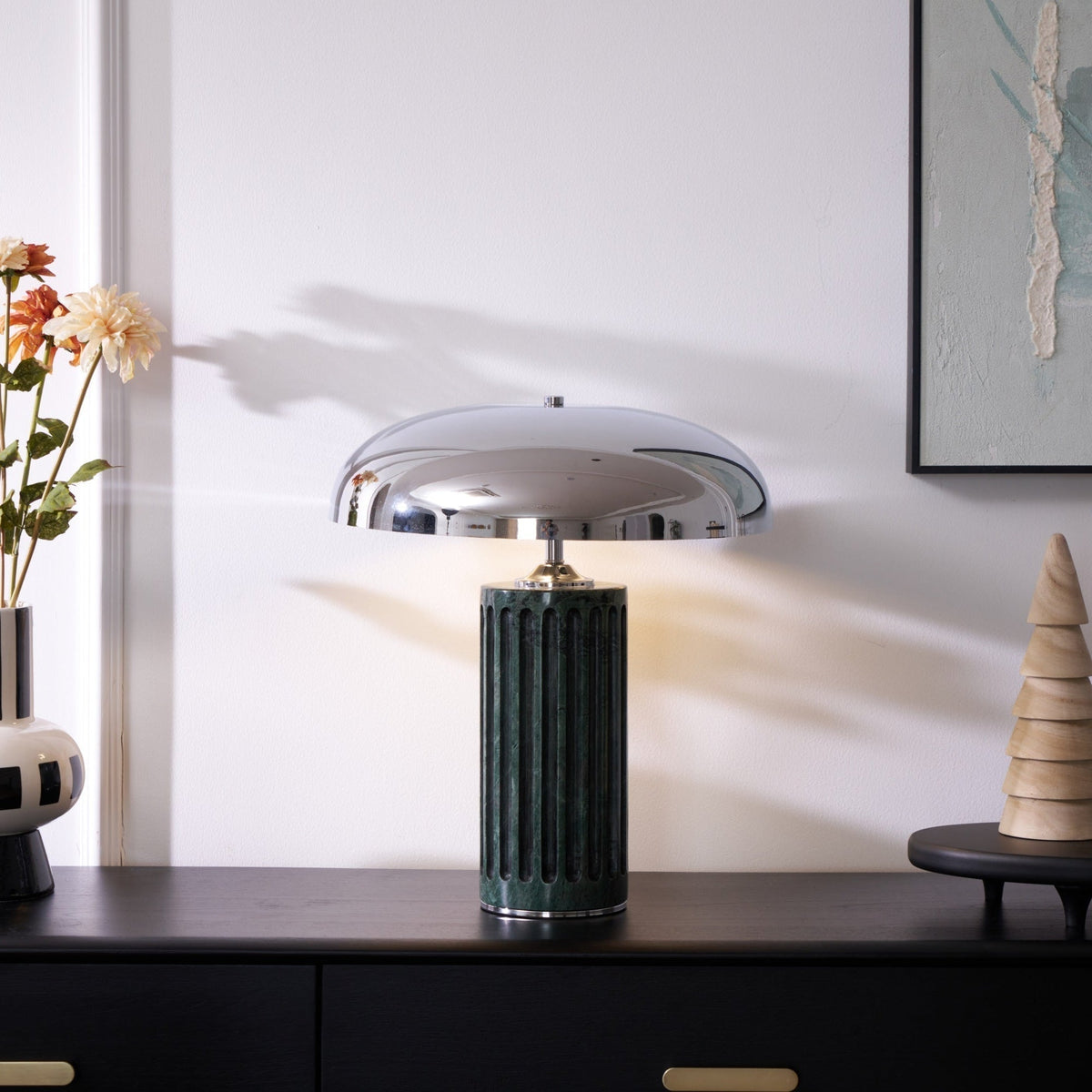 Zenith Modern Marble Table Lamp