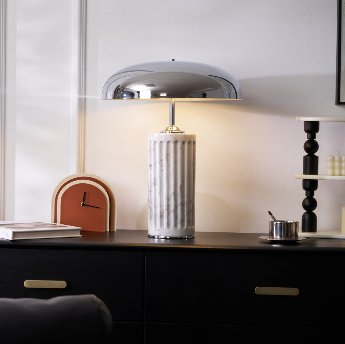 Zenith Modern Marble Table Lamp
