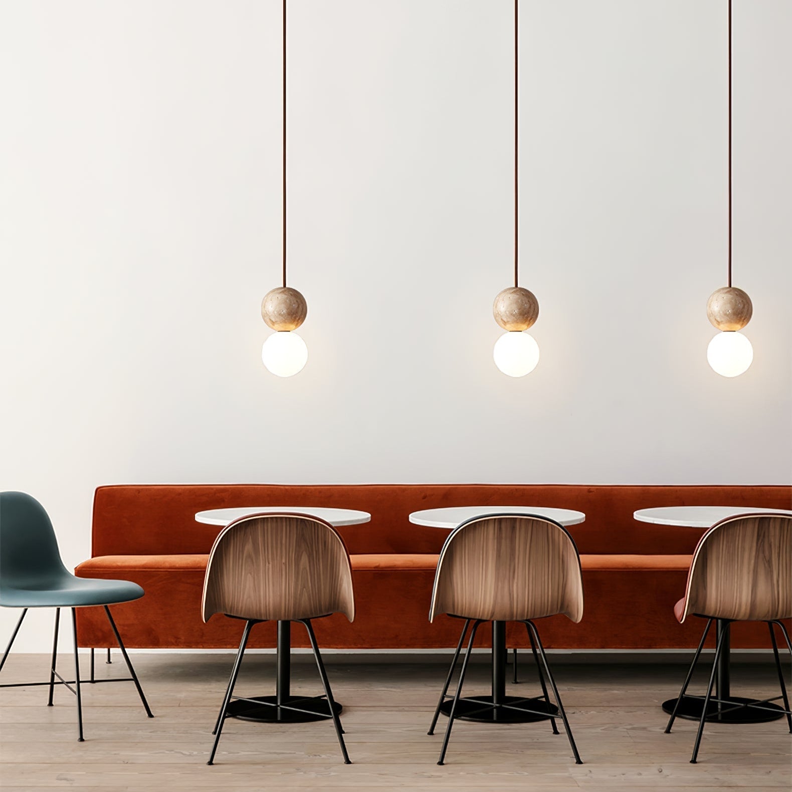 Beauview Travertine Pendant Light
