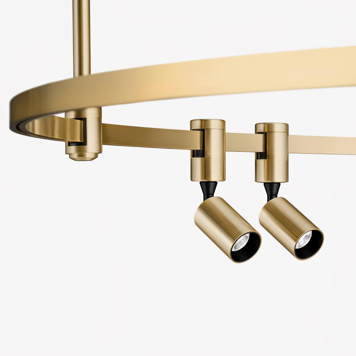 Ivrinir Ringed Brass Pendant Lamp