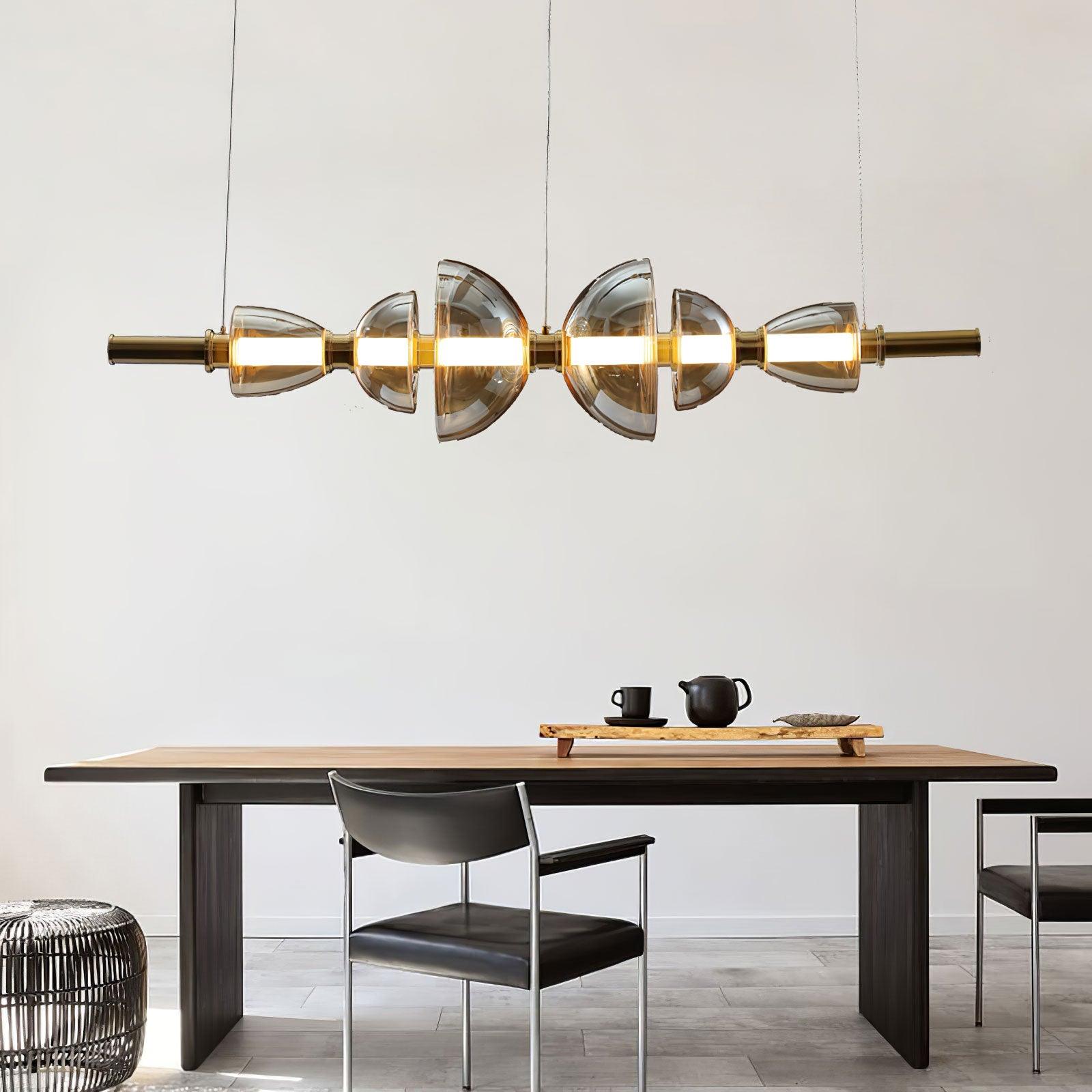 Celand Contemporar Glass Pendant Lamp
