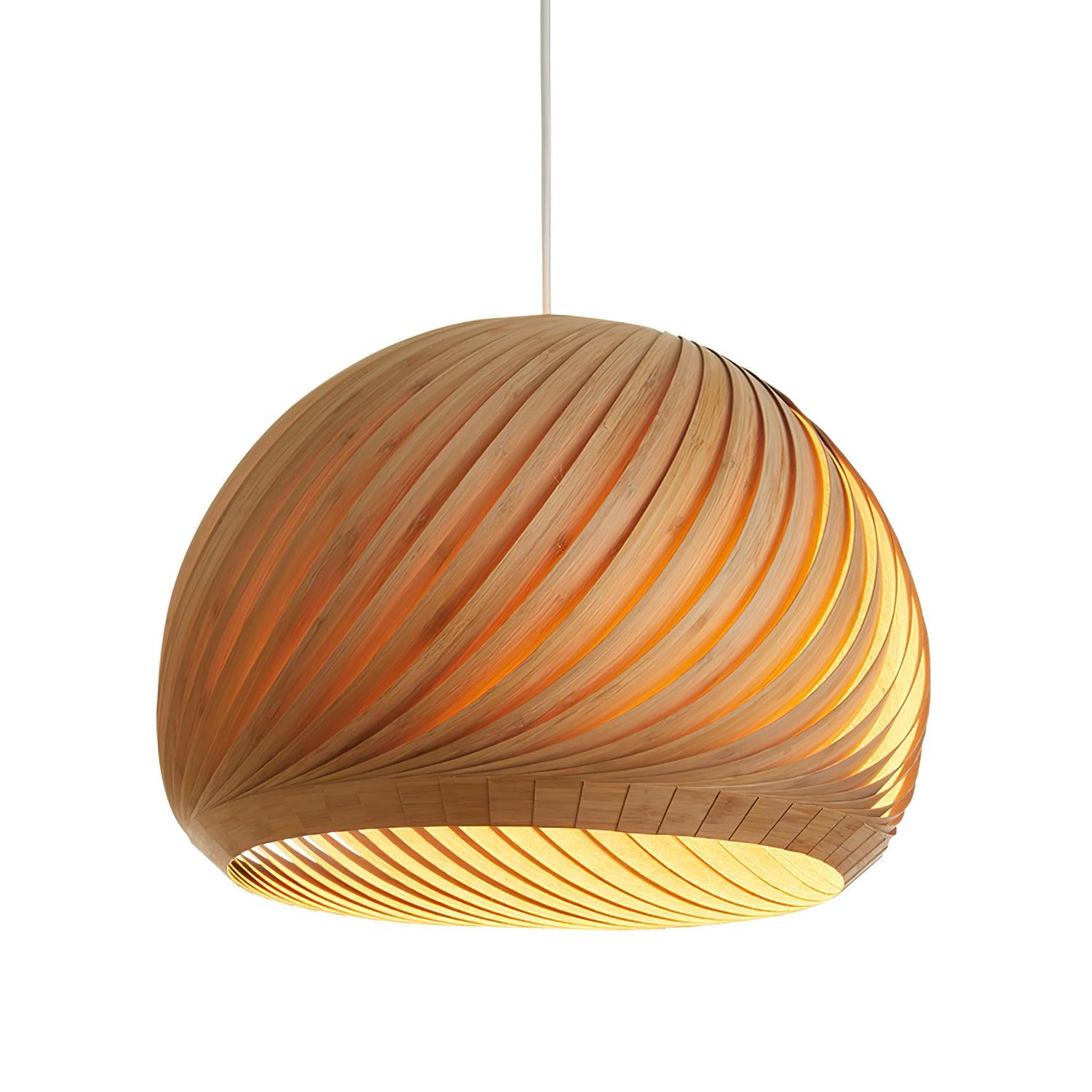 Biltes Vintage Wood Pendant Lamp