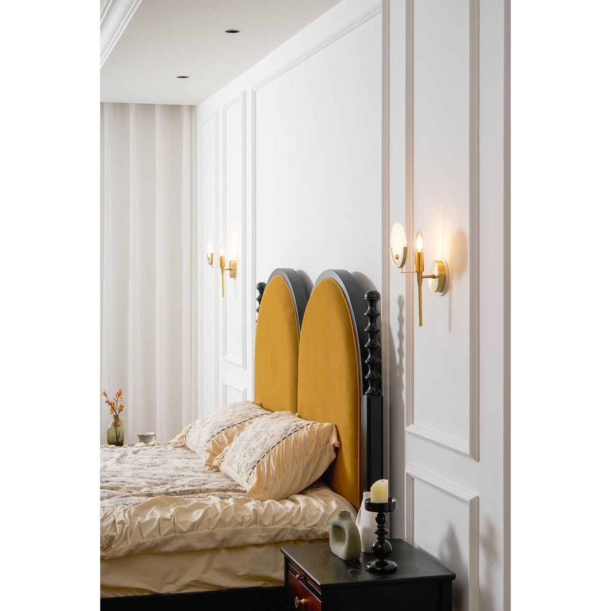 Aminex Sphere Alabaster Wall Light