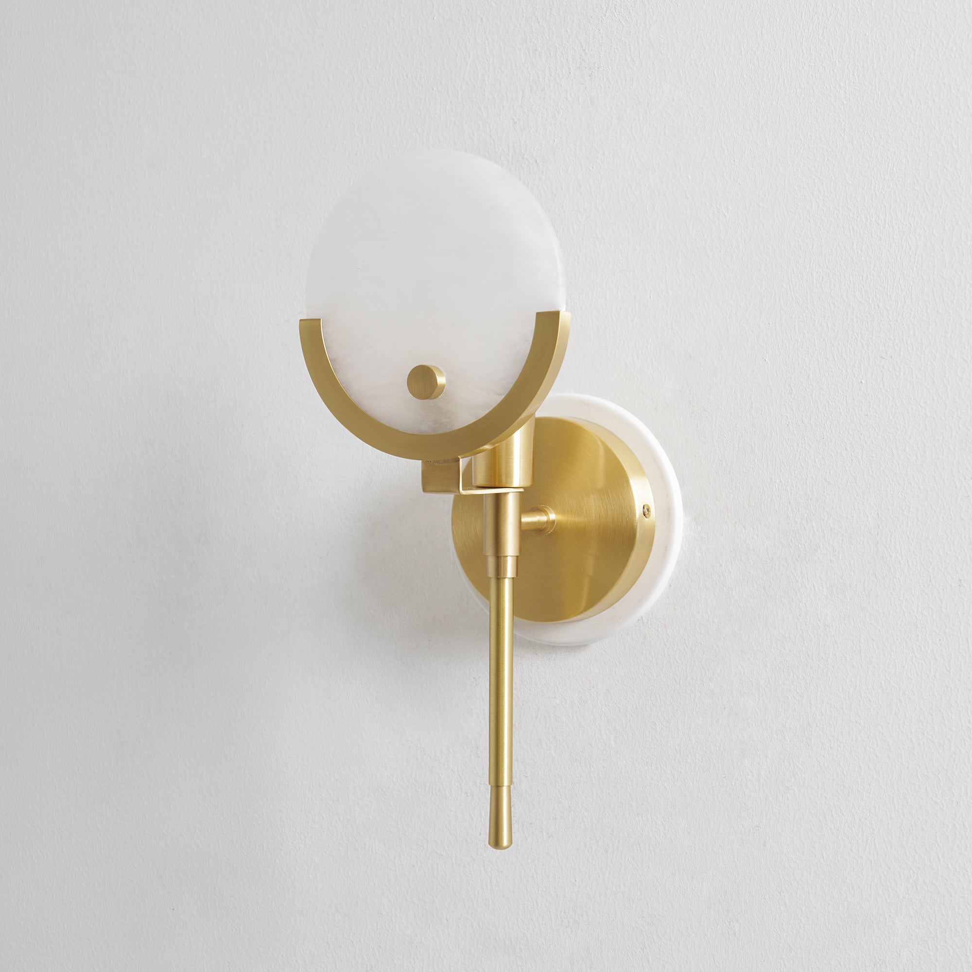 Aminex Sphere Alabaster Wall Light