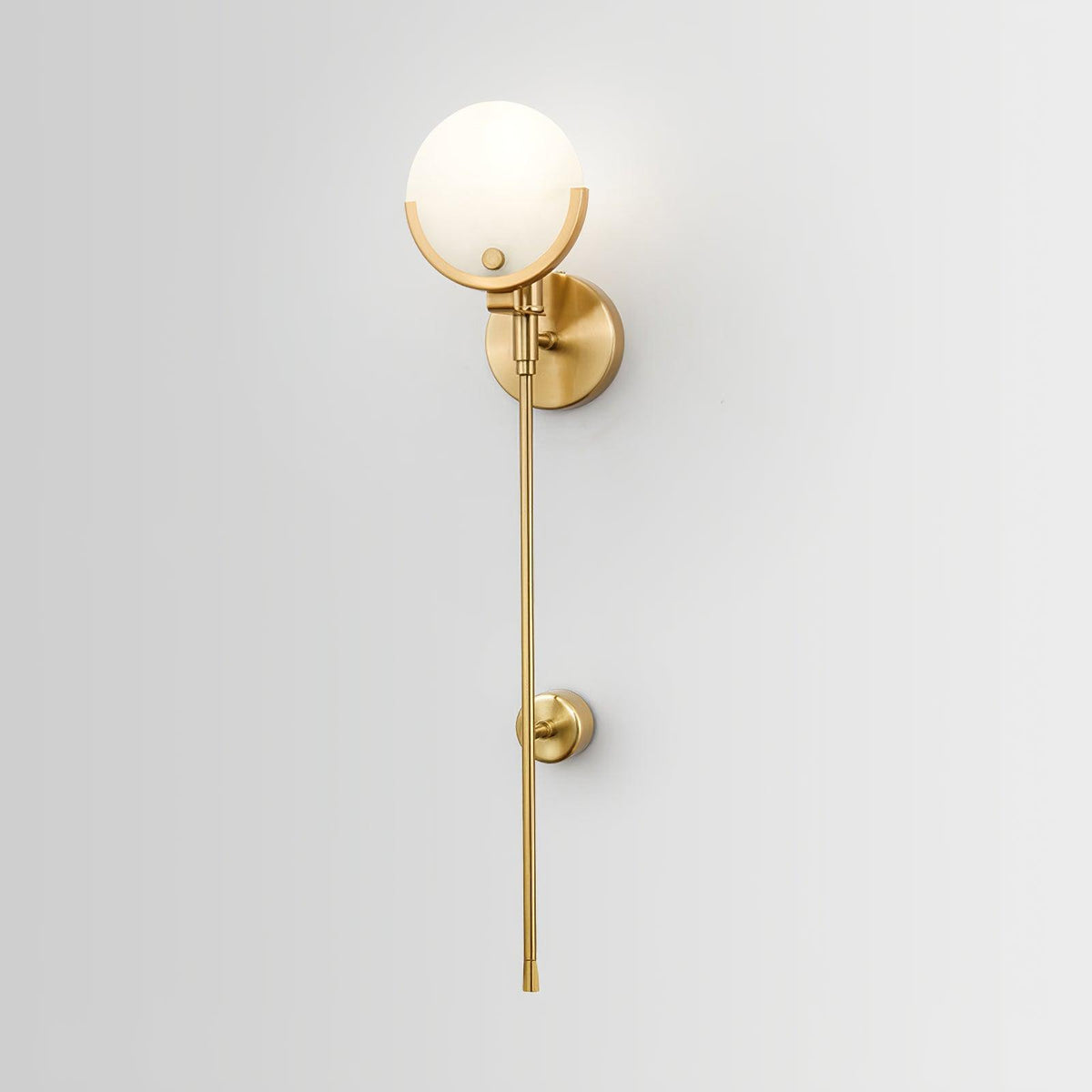 Aminex Sphere Alabaster Wall Light