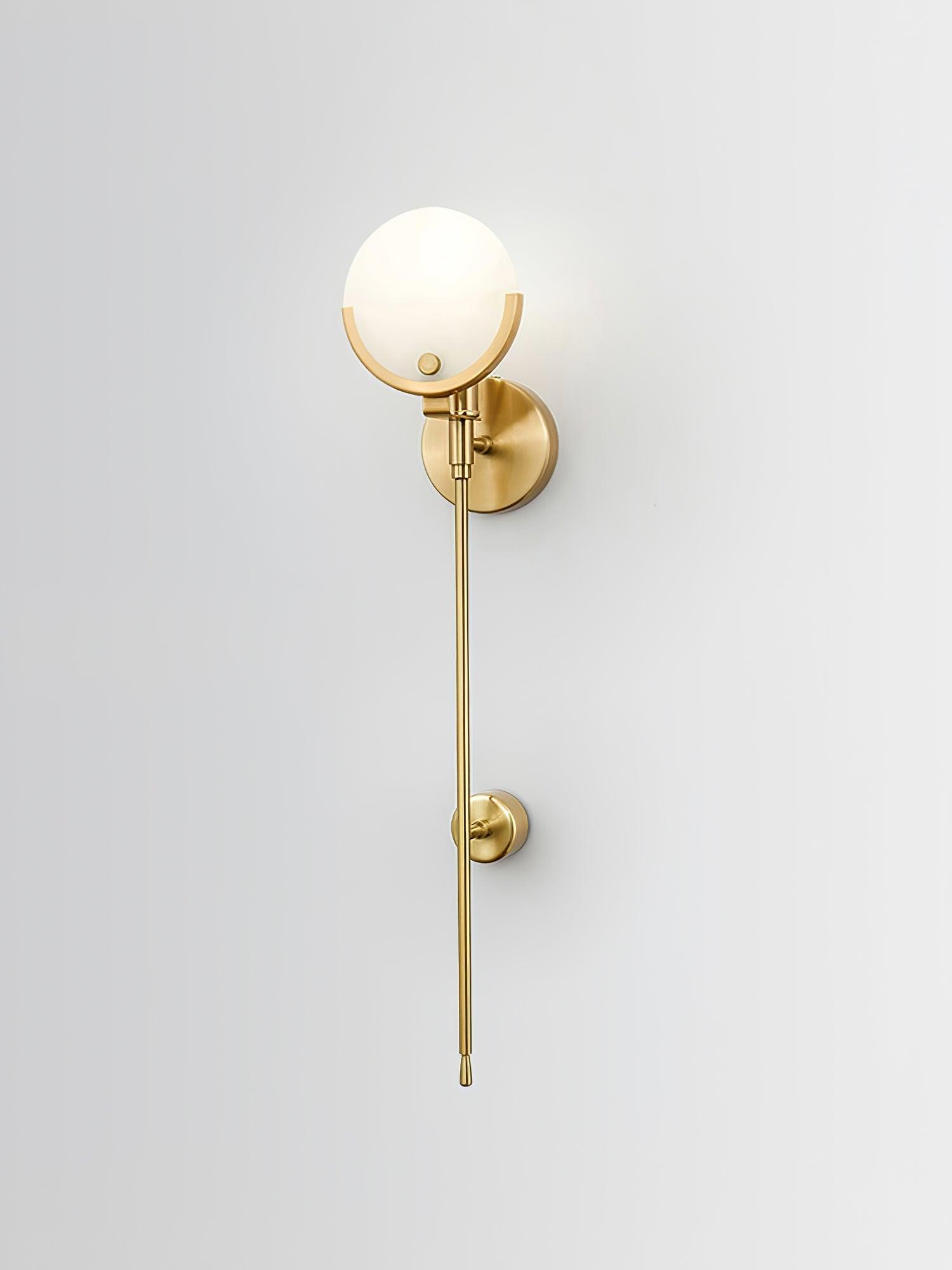 Aminex Sphere Alabaster Wall Light