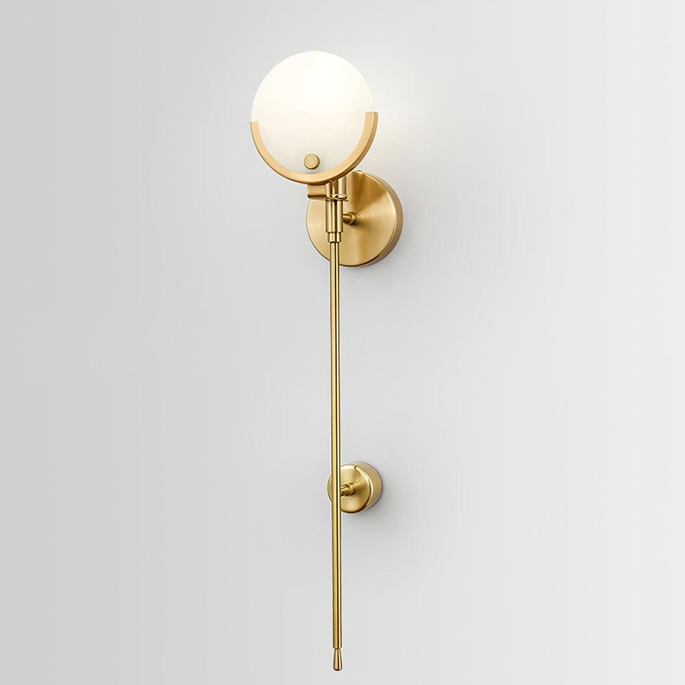 Aminex Sphere Alabaster Wall Light