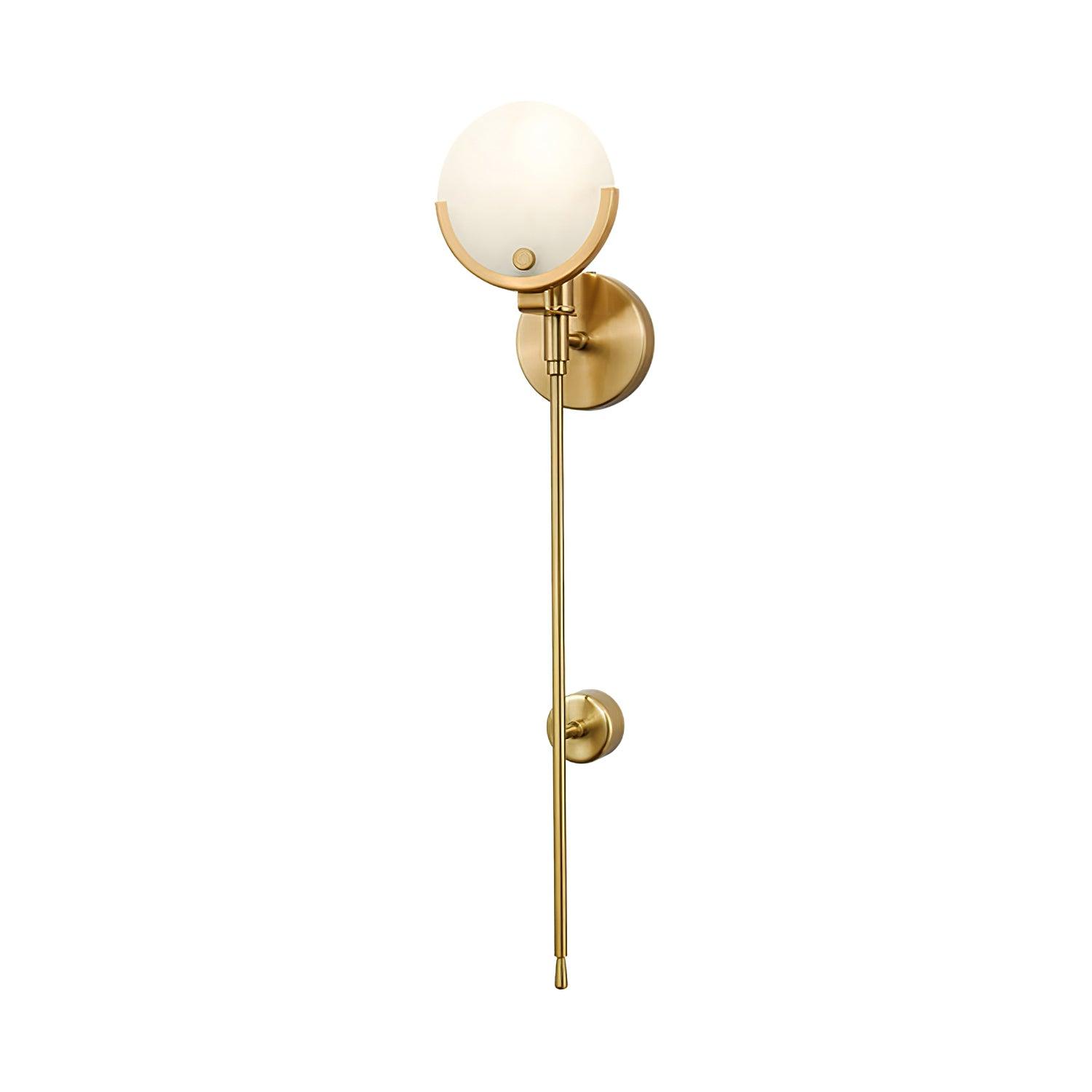 Aminex Sphere Alabaster Wall Light