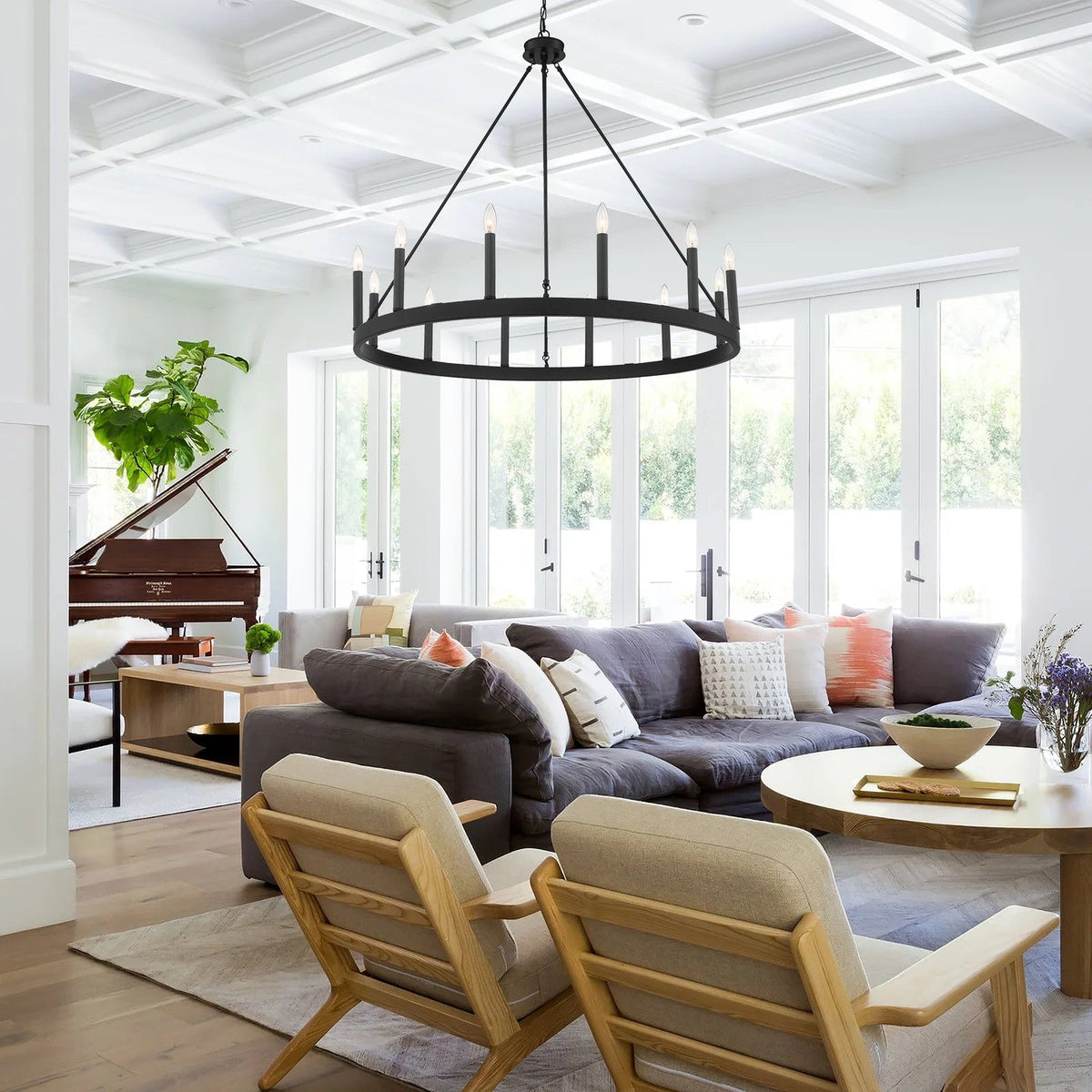 Mjolkuvyo Modern Minimalist Metal Chandelier