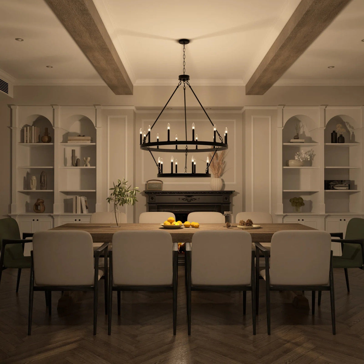 Mjolkuvyo Modern Minimalist Metal Chandelier
