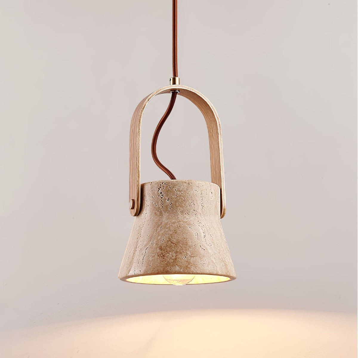 Frix Travertine Pendant Light