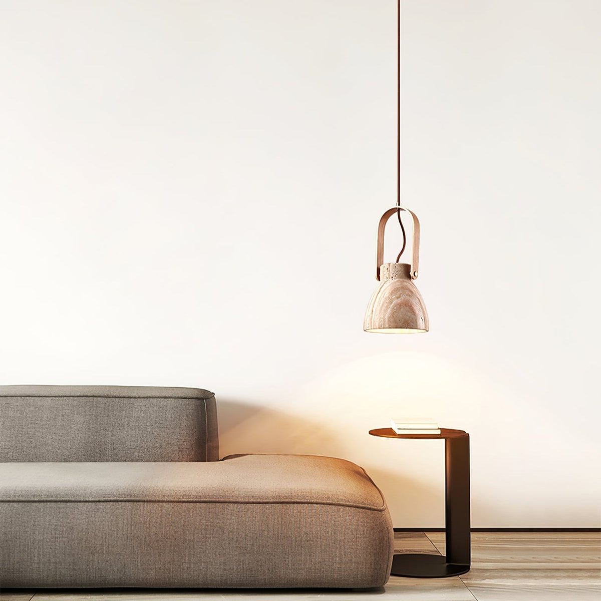 Frix Travertine Pendant Light