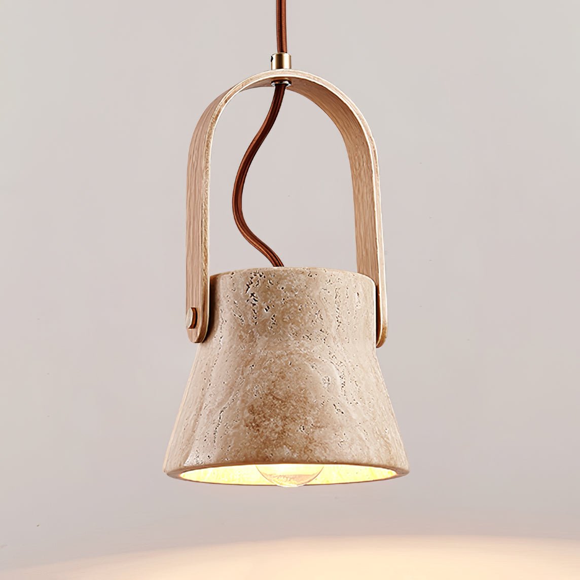 Frix Travertine Pendant Light