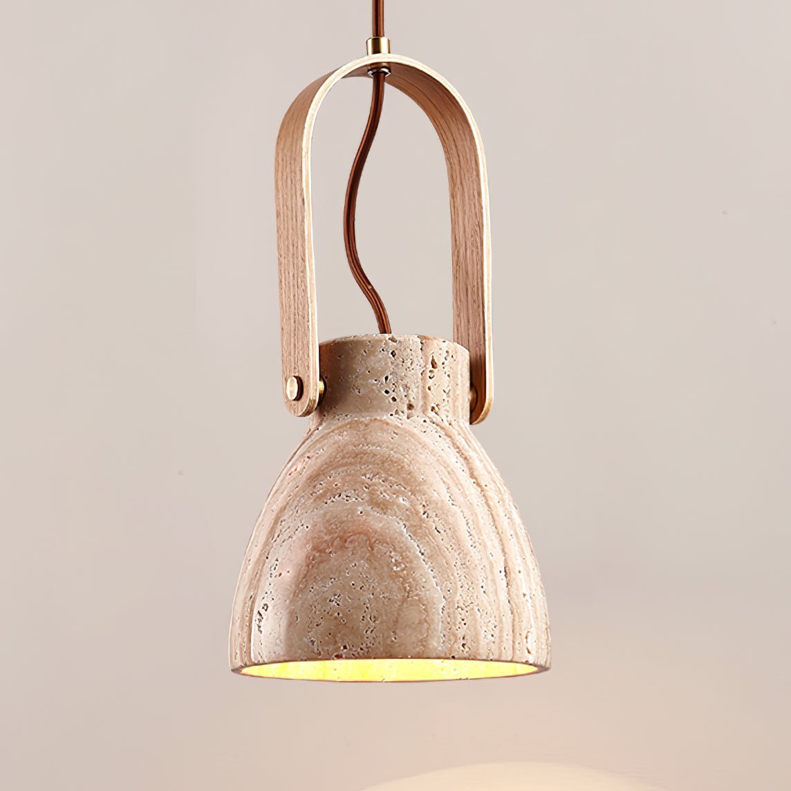 Frix Travertine Pendant Light