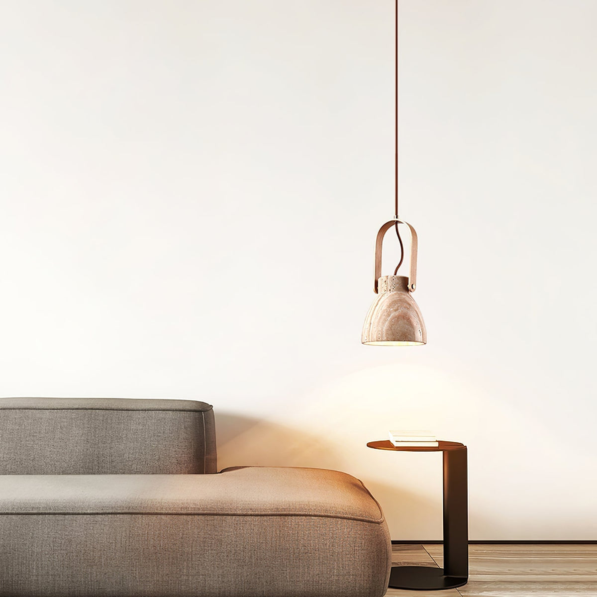 Frix Travertine Pendant Light