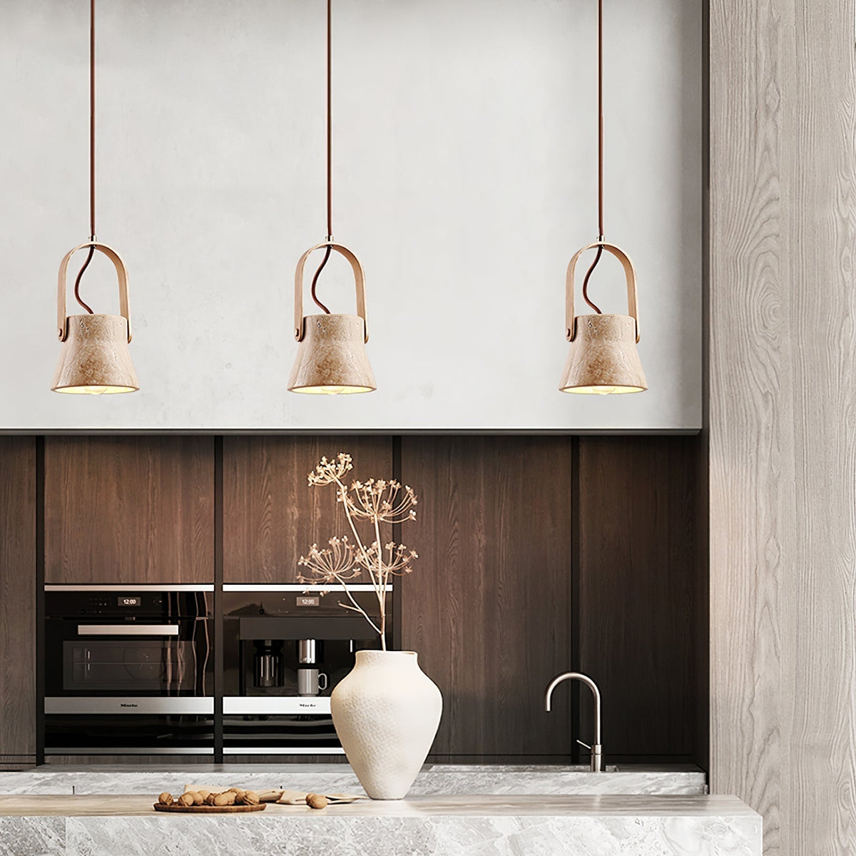 Frix Travertine Pendant Light