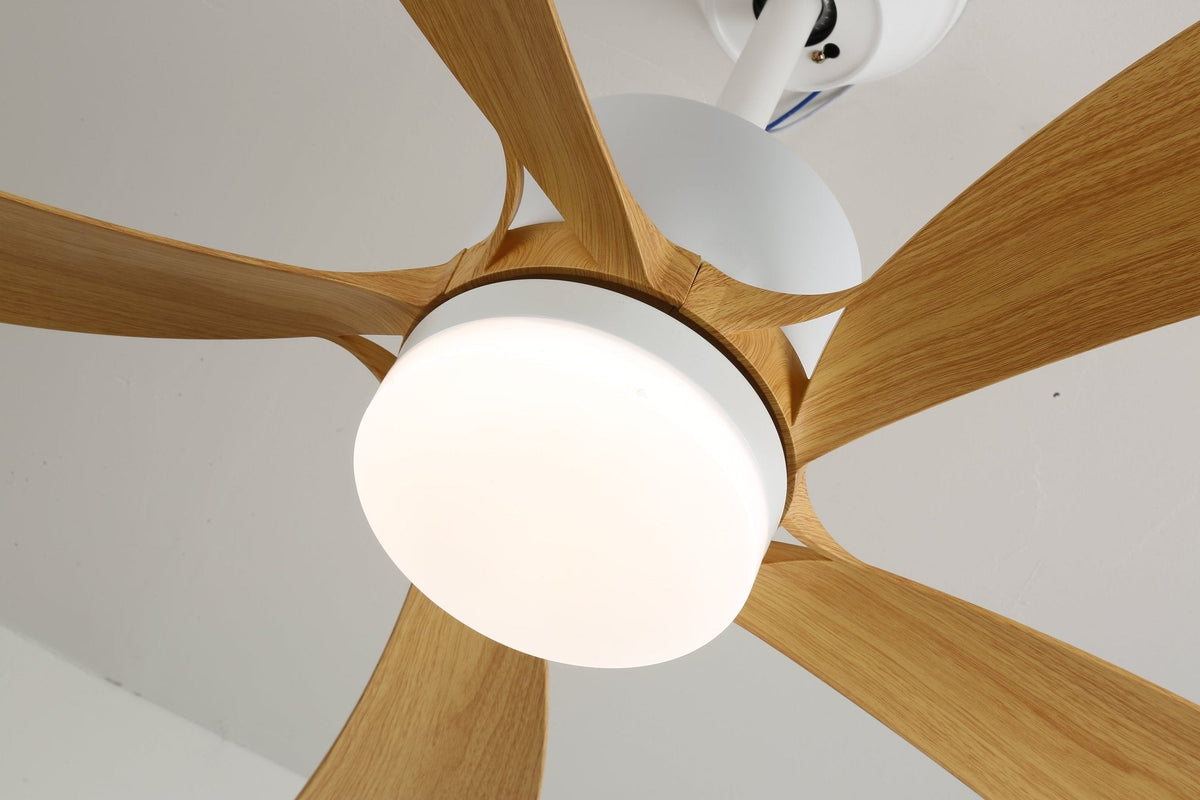 Sylven Modern Wood Ceiling Fan Light