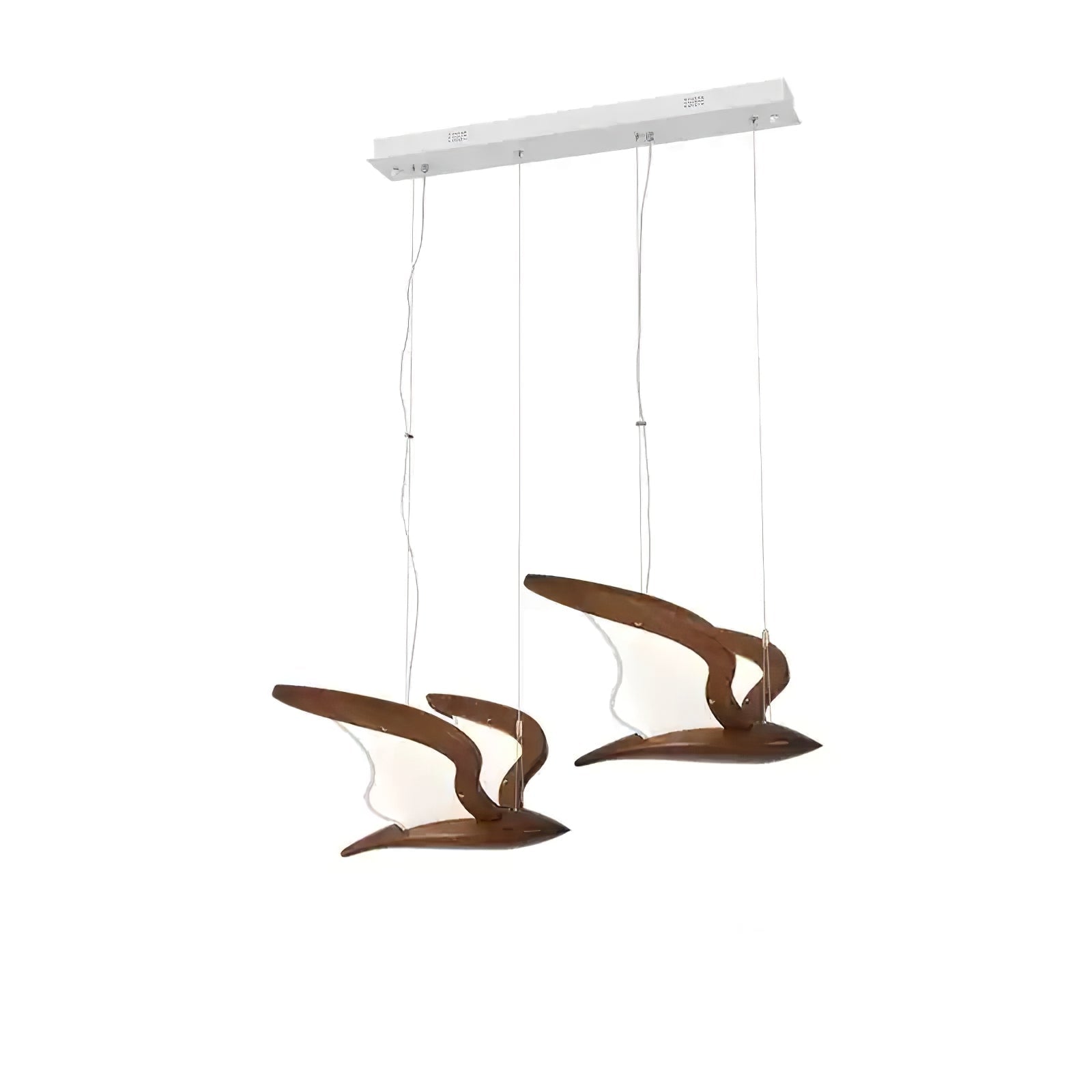 Lyvynia Organic Wood Pendant Light