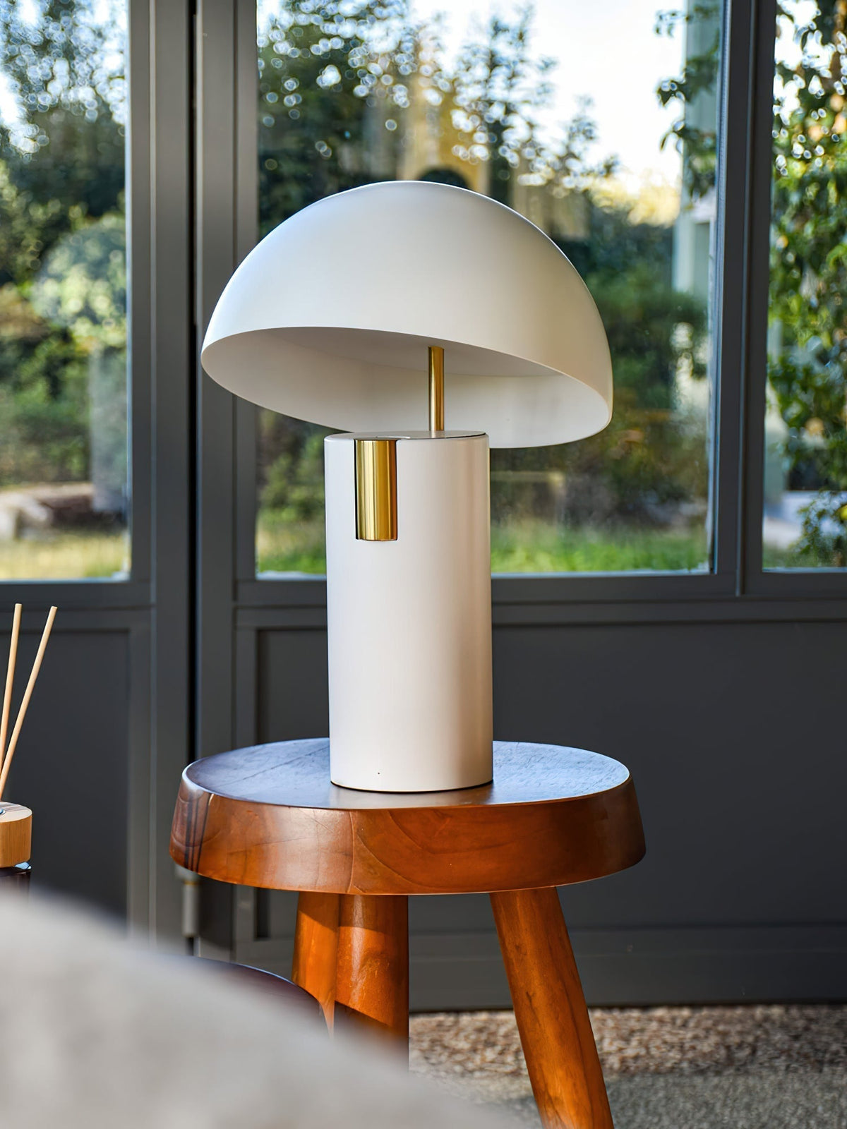 Veroca Steel Industrial Table Lamp