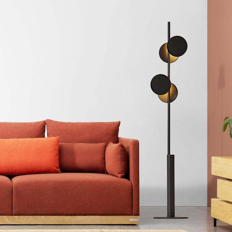 Munell Black Acrylic Floor Lamp