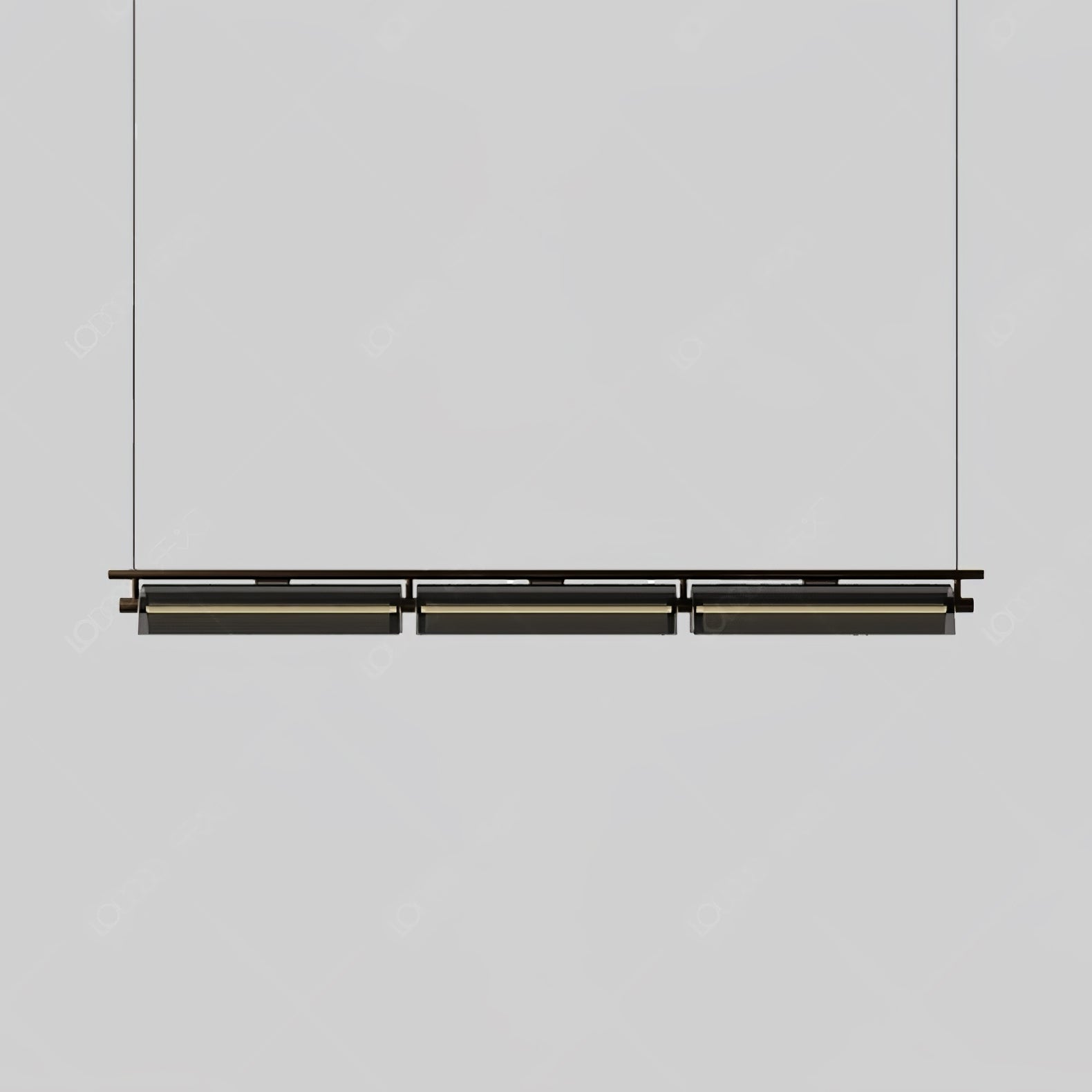 Veliian Chandelier Smoky Glass Modern