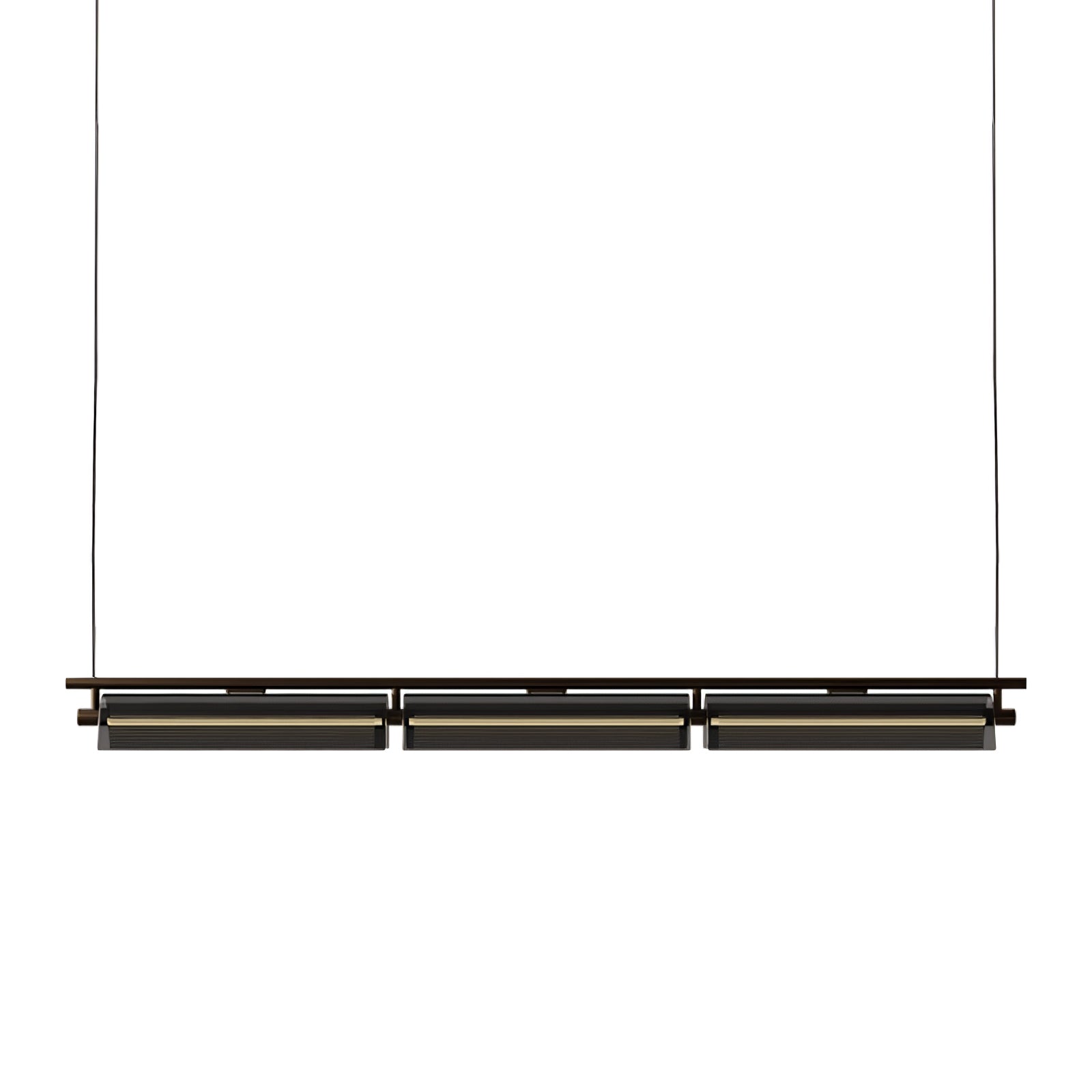 Veliian Chandelier Smoky Glass Modern