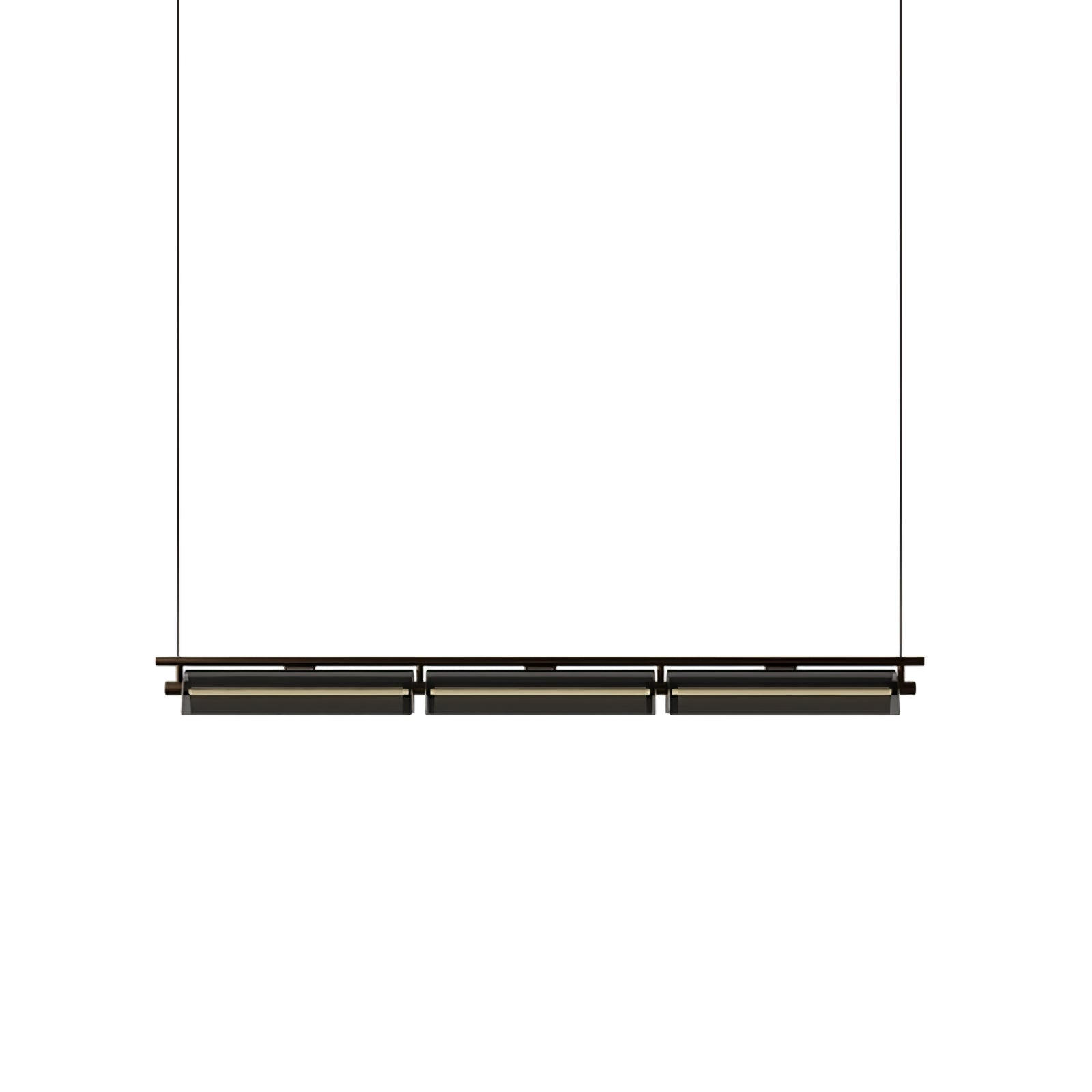 Veliian Chandelier Smoky Glass Modern