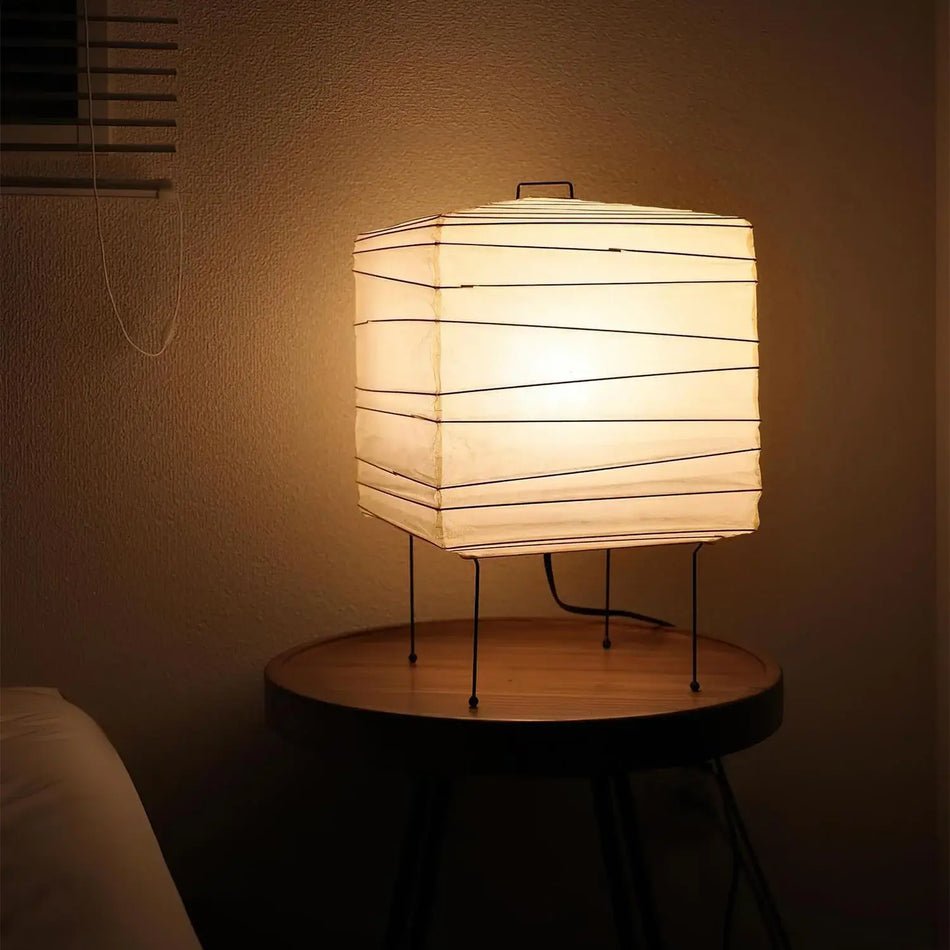 Mith Paper Oriental Table Lamp