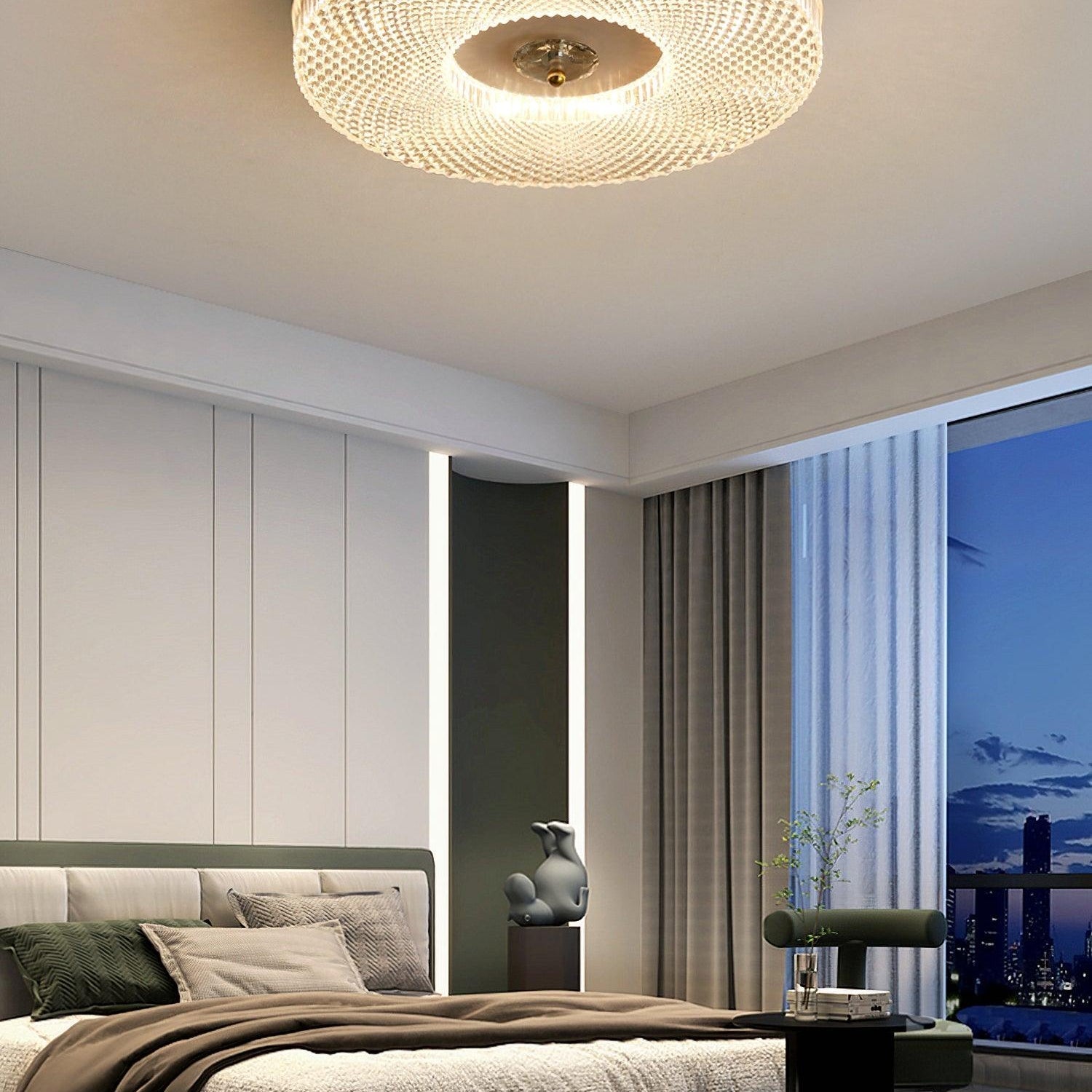 Oren Ceiling Lamp LED Flush Mount Acrylic