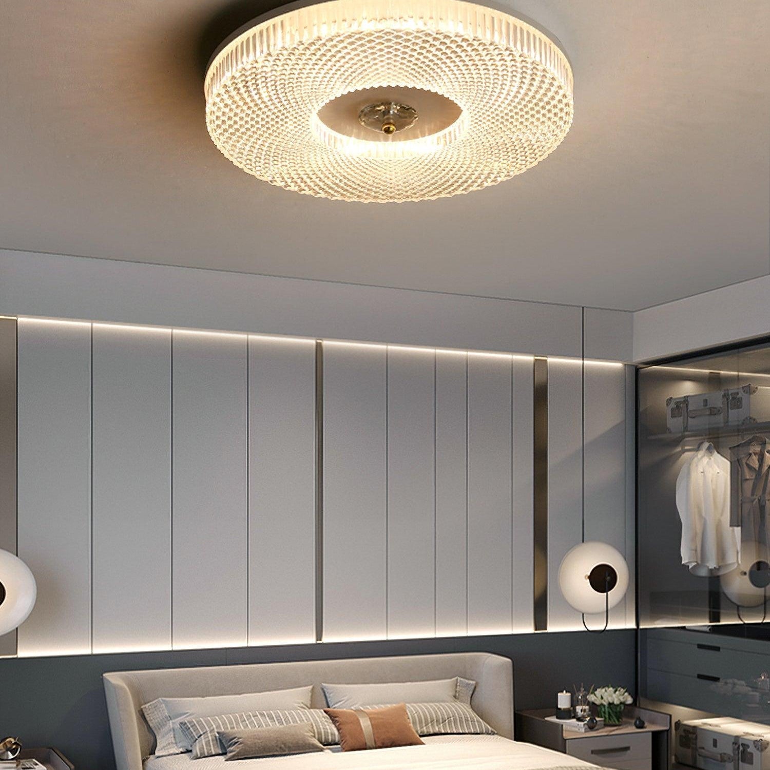 Oren Ceiling Lamp LED Flush Mount Acrylic
