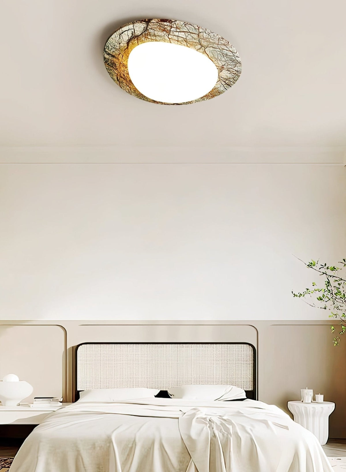 Huxr Marble Ceiling Light