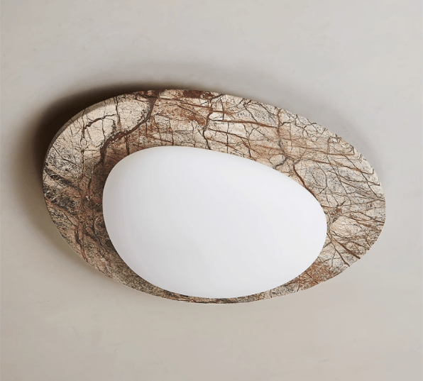 Huxr Marble Ceiling Light
