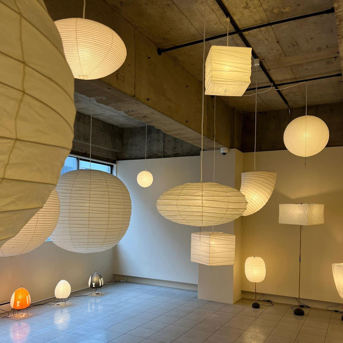 Eulien Paper Traditional Pendant Lamp