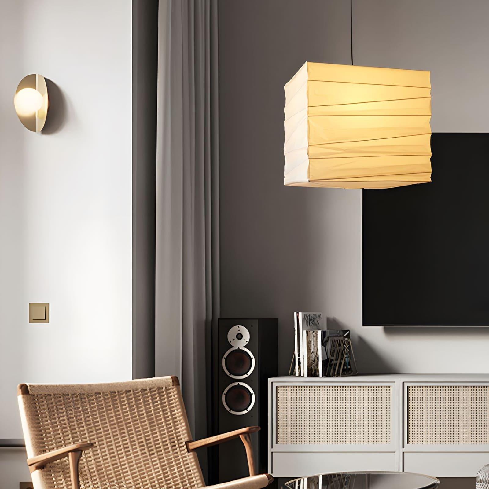 Eulien Paper Traditional Pendant Lamp