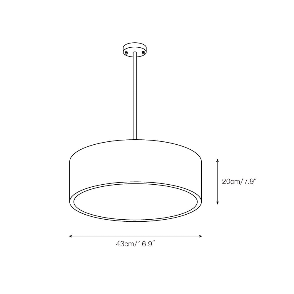 Qvistuvyu Modern Minimalist Elegance Metal Pendant Lamp