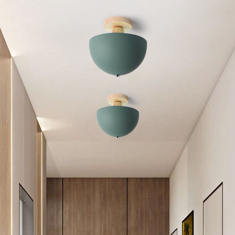 Muto Modern LED Ceiling Light Fixtures Wood/ Living Room - Neutral Decor