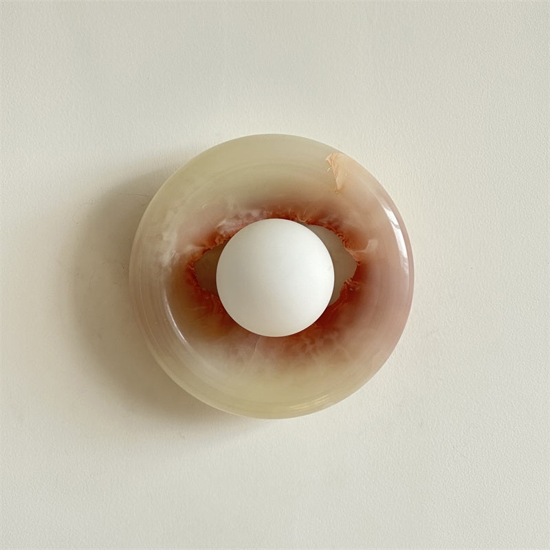 Amaris Marble Indoor Wall Sconce