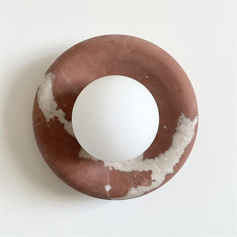 Amaris Marble Indoor Wall Sconce