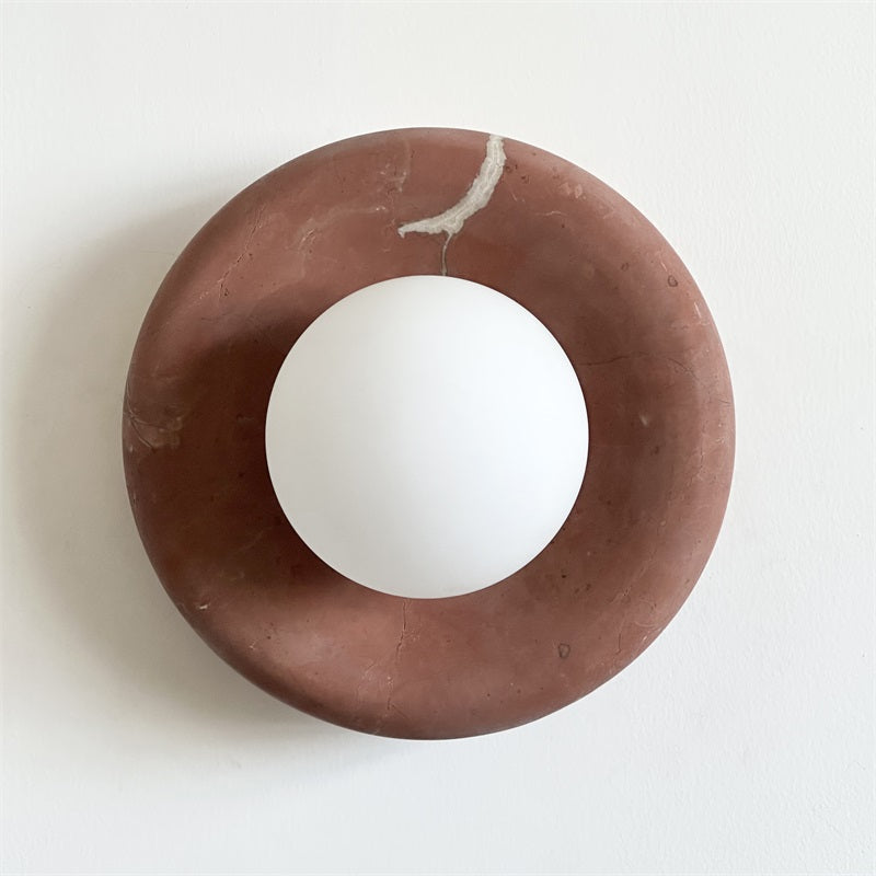 Amaris Marble Indoor Wall Sconce