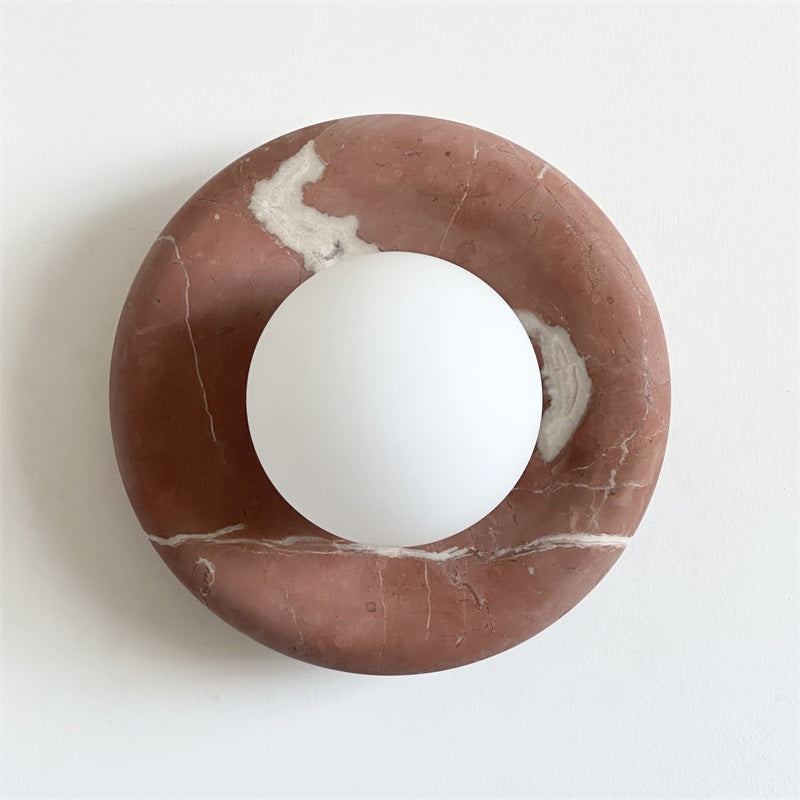 Amaris Marble Indoor Wall Sconce