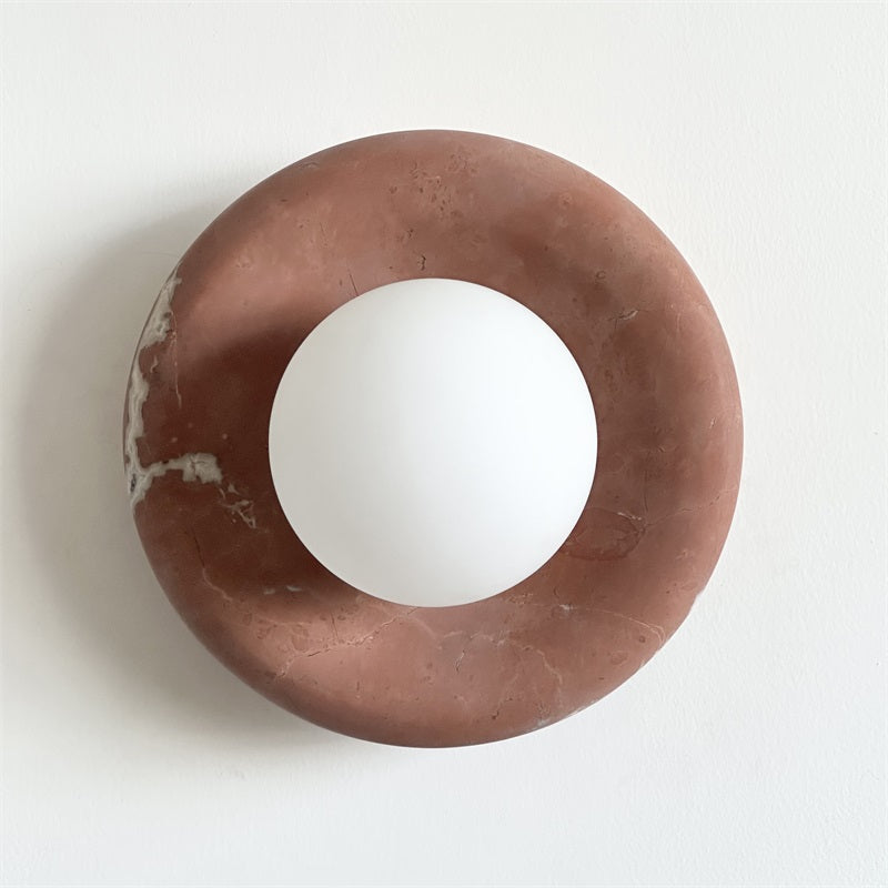 Amaris Marble Indoor Wall Sconce