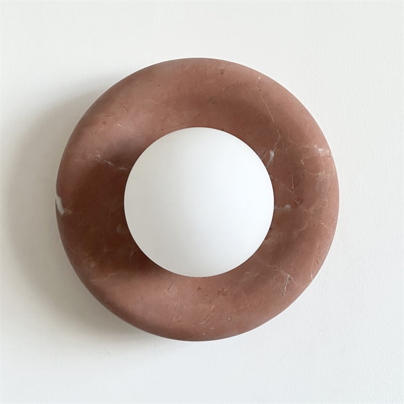 Amaris Marble Indoor Wall Sconce